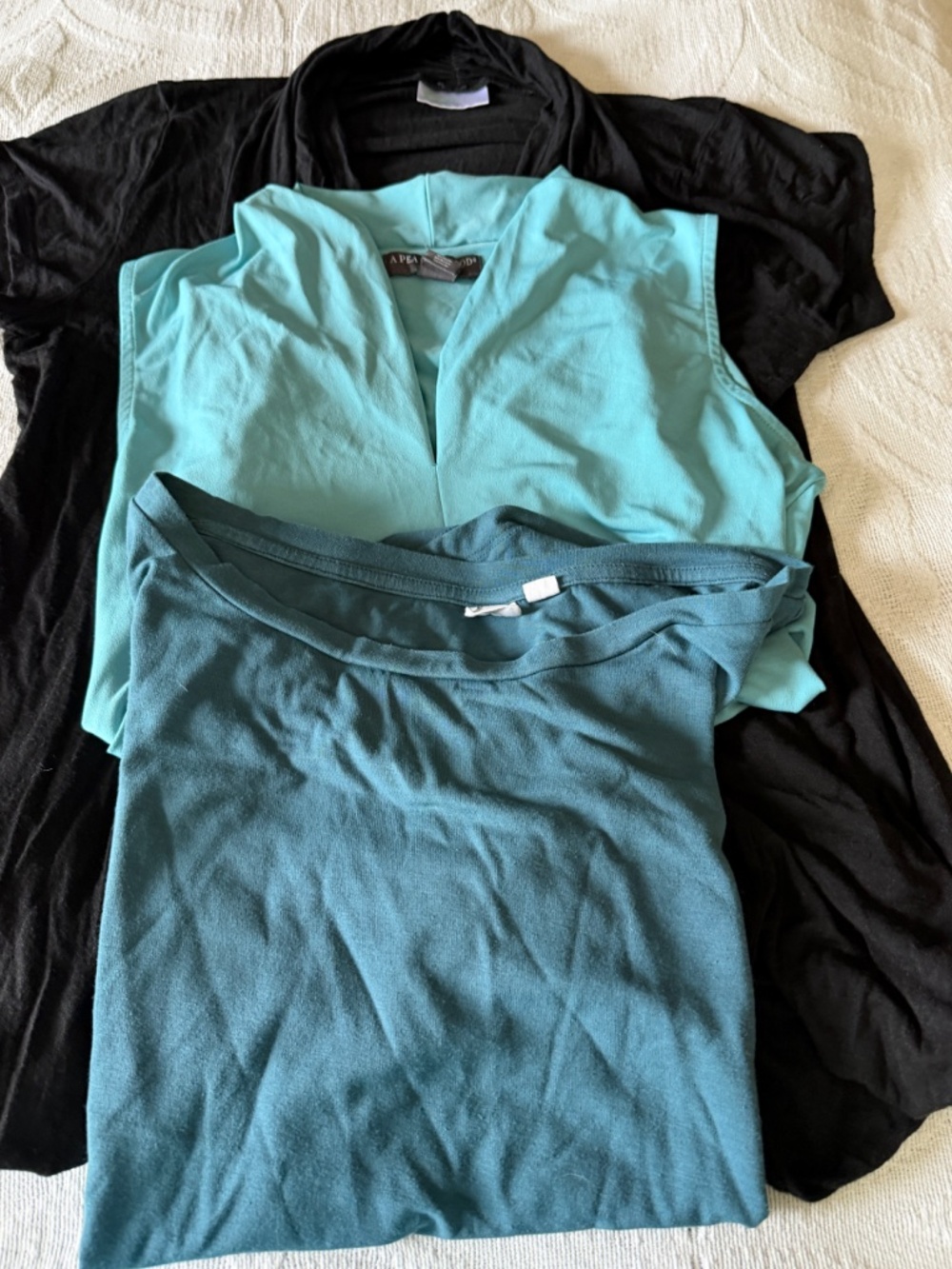 3 Maternity tops, open front nursing blouse small Pea in the Pod,Gap,Free Live